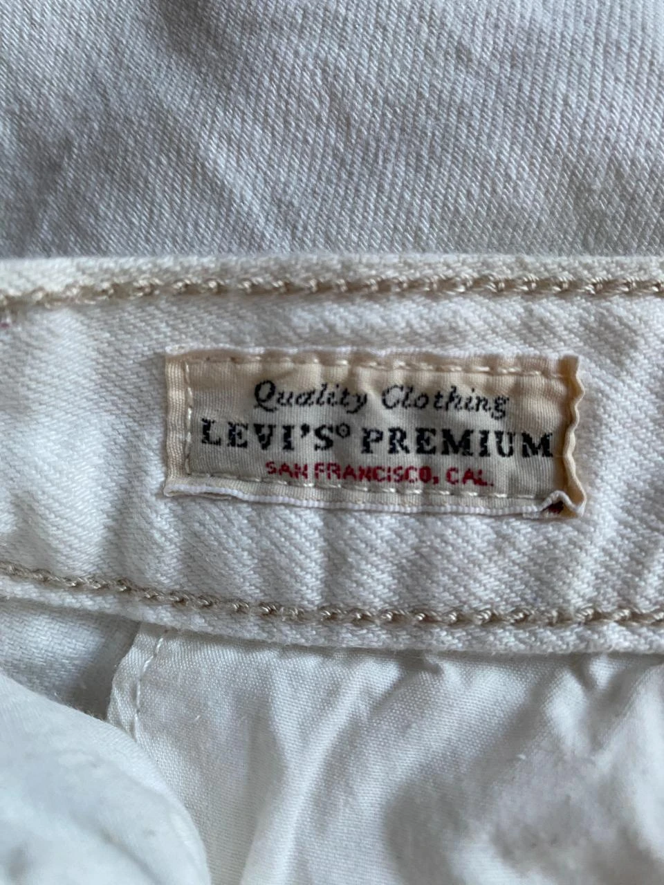 Ecru cargojeans W24 (T34) Levi's Premium – 100% katoen trendy – photo 12